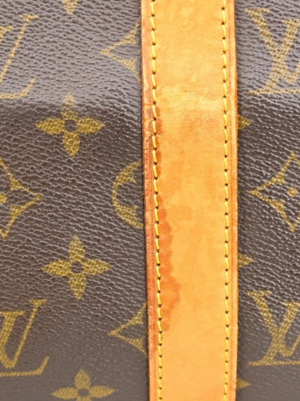 LOUIS VUITTON KEEPALL 50 TRAVEL HANDBAG MONOGRAM - Picture 7 of 16